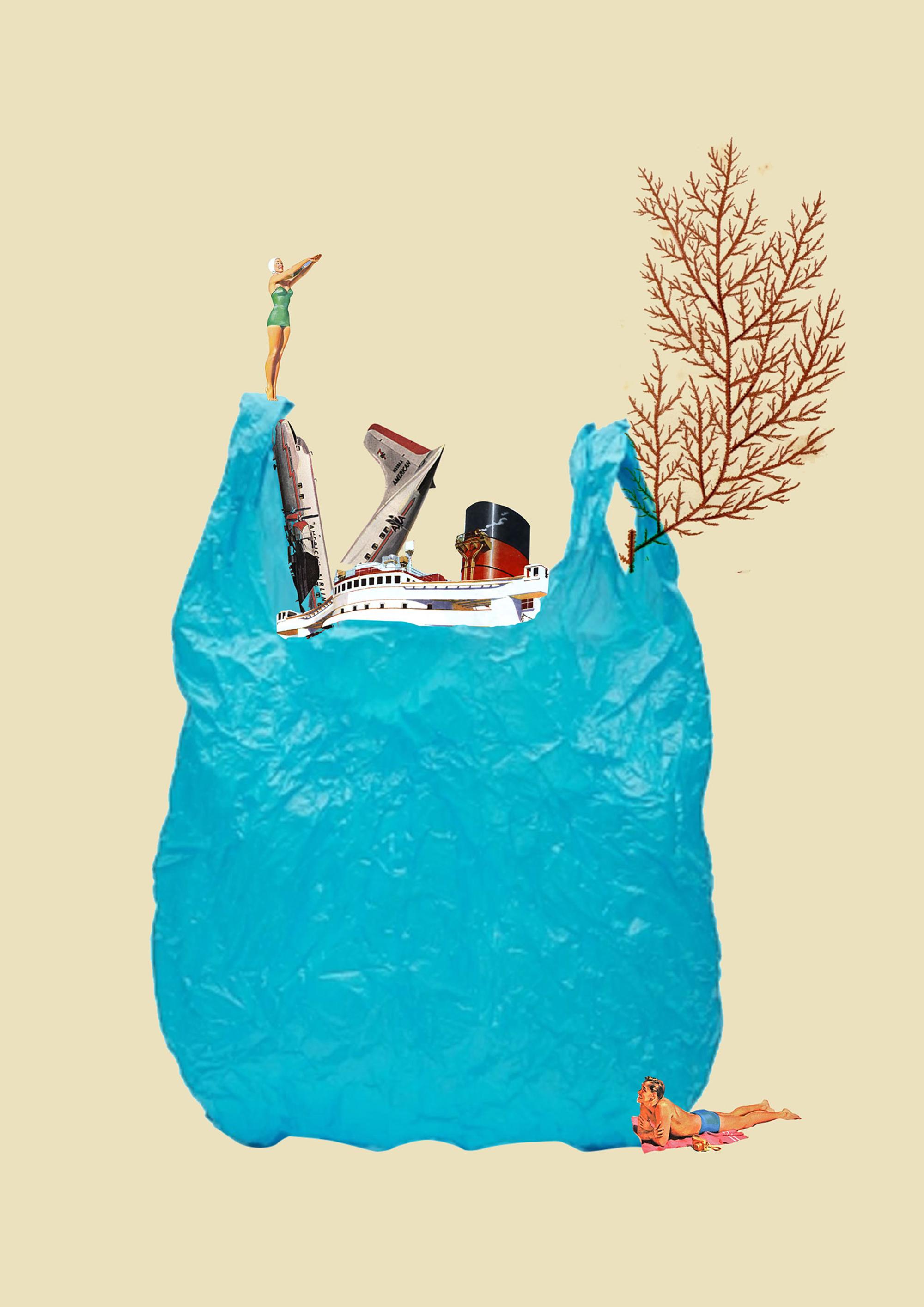 El Salmón Avión 2. Plástico, consumo, consumismo, transporte, viaje, viajes, crucero, sostenible, sostenibilidad,